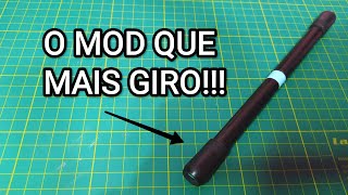 COMO FAZER MEU MOD PESSOAL DE PEN SPINNING  MUITO FÁCIL [upl. by Divadnoj511]