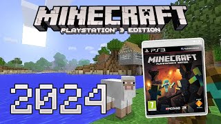 Playing Minecraft PS3 Edition in 2024 [upl. by Mandal130]