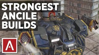 War Robots WR  STRONGEST Ancile Builds [upl. by Rolph]