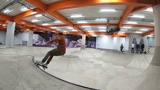 Folkestone F51 Skatepark Lines on the mega bowl [upl. by Cargian438]