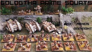 Golgotha prime squats army 72 AP Xenos rampant [upl. by Babara870]