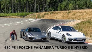 918 Spyder für die Familie l Porsche Panamera Turbo S E Hybrid l DrivenTest [upl. by Kirbee]