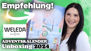 Empfehlung 💚 WELEDA Adventskalender 2024 Inhalt [upl. by Acirahs]