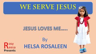 Jesus Loves Me  Kids VBS song  Rosy Reesa for Jesus [upl. by Tamera]