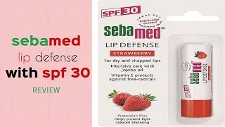 Sebamed Lip Defense With SPF 30 Review COMPLETE LIPCARE [upl. by Ilagam]