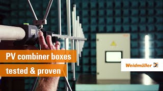 Weidmüller PV combiner boxes – tested amp proven [upl. by Arved]