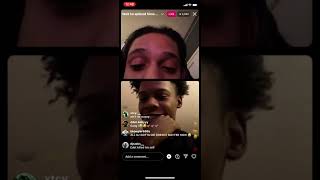 CBLU ON IG LIVE MAKING FUN OF EDOT BABY DEATH [upl. by Malaspina161]