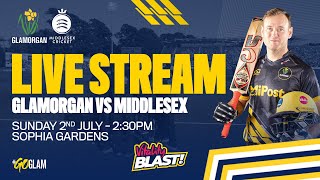 Glamorgan vs Middlesex  Vitality Blast Live Stream [upl. by Ruon532]