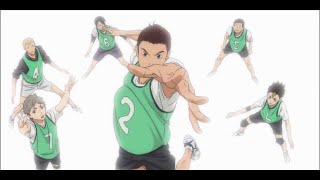 6 Haikyuu  Asahi quotAcequot Comeback [upl. by Naujat928]