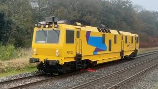 Eurailscout UFM120 Baan en Bovenleiding Arnhem➡️Maasbracht at MookMolenhoek 10112024 Maaslijn [upl. by Enneirda699]