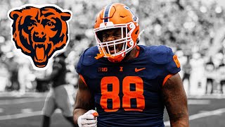 Keith Randolph Jr Highlights 🔥  Welcome to the Chicago Bears [upl. by Elletnohs241]