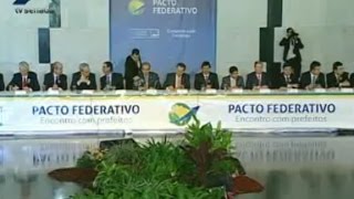 Congresso e prefeitos assumem compromisso por novo pacto federativo [upl. by Yemane324]