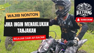 Wajib Tonton Tutorial Naik Tanjakan teknikal  Tips dan Trik untuk Pemula Trail dan trabas [upl. by Minoru]