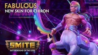 SMITE  New Skin for Chiron  Fabulous [upl. by Dobb191]