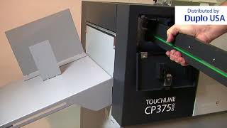 CP375 DUO Touchline  Perforating amp Creasing  Duplo USA [upl. by Angelita]