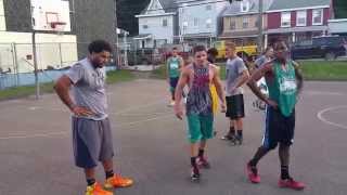 Summer ESRC Basketball Finals North and Middle Ward Playground Tamaqua 7222015 [upl. by Kattie]