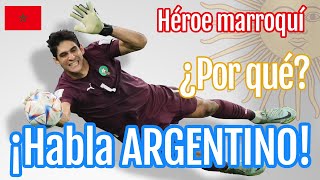 BONO Moroccan goalkeeper speaks perfect ARGENTINE SPANISH  Yassine Bounou [upl. by Ahsinut]