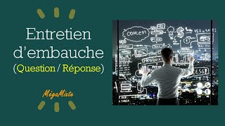 Entretien dembauche Question avec Réponse  Présentezvous [upl. by Troxell438]