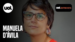 Governo Lula Bolsonaro e joias ataque de 81 Michelle e mais Manuela DÁvila fala ao vivo [upl. by Zacek]