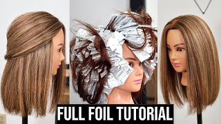 FULL FOIL  HIGHLIGHTS  TUTORIAL  HOW TO [upl. by Wiggins77]