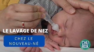 Lavage de nez enfant efficace en 20 secondes   explications [upl. by Ashlen]