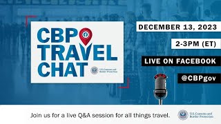 CBP Travel Chat Trusted Traveler Program  CBP [upl. by Izmar]