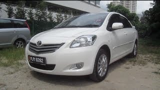 2011 Toyota Vios 15 G StartUp and Full Vehicle Tour [upl. by Janey]