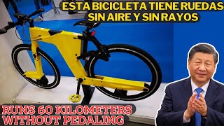 CONOCE LA BICICLETA quotSIN RUEDASquot QUE ESTÁ ROMPIENDO TODAS LAS REGLAS Y LLAMANDO LA ATENCIÓN [upl. by Ahsienahs328]