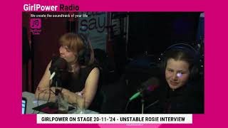 GirlPower on Stage in de Doelen Interview UNSTABLE ROSIE 20112024 [upl. by Yeliw517]