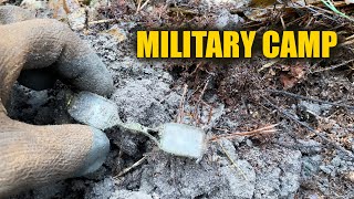 Finds from the WW1 Military Camp WW1 Metal Detecting [upl. by Eatnod]