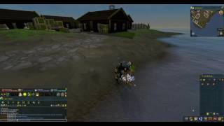 Runescape FIshing at the Piscatoris Fishing Colony [upl. by Annairda794]