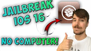 How To Jailbreak iOS 16 🔓 iOS 16 Jailbreak NO COMPUTER [upl. by Zandra]