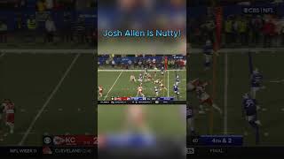 Josh Allen Beats the Chiefs kansascitychiefs buffalobills shrots [upl. by Gershon]