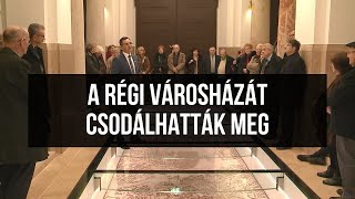 A Régi Városházát csodálhatták meg a Debreceni Egyetem professzorai [upl. by Sharl]