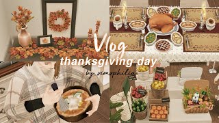 thanksgiving day 🍁  sims freeplay vlog [upl. by Jard327]