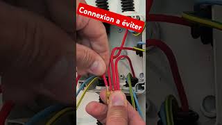 Connexion à éviter en électricité malgré lautorisation par la norme electric astuce [upl. by Aunson299]