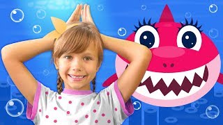 Baby Shark Song amp Nursery Rhymes for Kids  DinDon [upl. by Dinny]