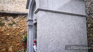 TOMBE DE CHARLES AZNAVOUR AU CIMETIÈRE DE MONFORT L AMAURY [upl. by Yanetruoc]