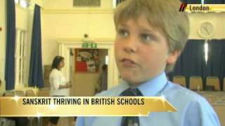 Sanskrit thriving in British schools [upl. by Cobb292]