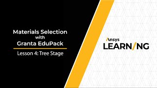 Using the Tree Stage in Ansys Granta EduPack [upl. by Talanta]