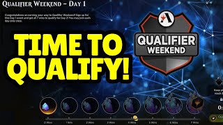 Qualifying for MTG Arena Championship  MTG Explorer Qualifier Weekend MTG [upl. by Akierdna68]