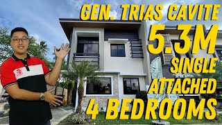 4 Bedrooms  Single Attached  House amp Lot  General Trias Cavite  Sabella Village  Bank amp Pagibig [upl. by Alves116]