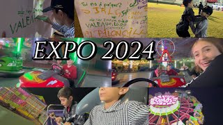 ASÍ NOS DIVERTIMOS EN LA EXPO 2024 Y EN LOS JUEGOS MECÁNICOS🎡❗️🔥VALENTE LUGO [upl. by Ecnerat]