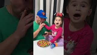 comedy 😂dad pranks kid with candy😭❤️🤣 [upl. by Yecam51]