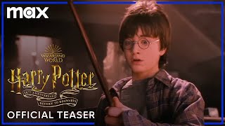 Harry Potter 20th Anniversary Return to Hogwarts  Official Teaser  Max [upl. by Eadrahs]