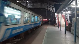 12041 Howrah new Jalpaiguri Shatabdi express arriving malda Town Station [upl. by Sira]