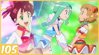 Serena RETURNS Ash VS Wallace Chloes Performance  Pokemon Journeys Episode 105 ReviewRecap [upl. by Zampardi]