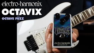 ElectroHarmonix Octavix Octave Fuzz Pedal Demo by Bill Ruppert [upl. by Anthea]