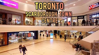 Scarborough Town Centre STC shopping mall in Toronto Ontario Canada [upl. by Obrien]