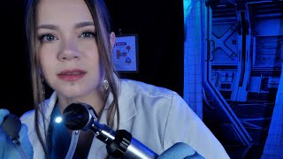 ASMR Hospital CLOGGING Your Ears  Ear Exam amp Reverse Cleaning  Test Subject 182B [upl. by Tandie276]